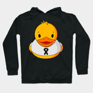 Melanoma Awareness Rubber Duck Hoodie